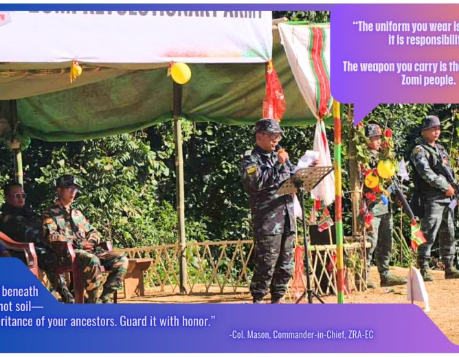 Zomi Commander-in-Chief’s Historic Address to 40th Zomi national army Batch