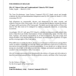 ZRA-EC Rejects False and Unsubstantiated Claims by PDF Zoland