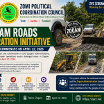 ZVC [Zogam Administration] Begins Road Restoration Efforts Across Zogam